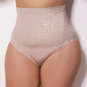 Calcinha Plus Size Cintura Alta Elástico Largo Lycra Rosset