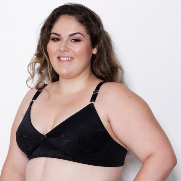 Sutiã Plus Size Reforçado Lycra Gouffre e Renda Rossett - Imagem 7