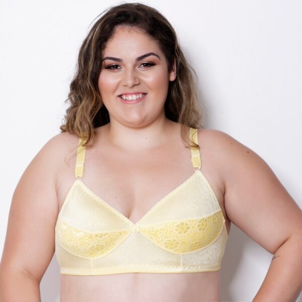 Sutiã Plus Size Reforçado Lycra Gouffre e Renda Rossett - Imagem 9