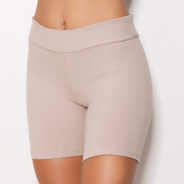 Short Segunda Pele em Cotton com Elástico Embutido Cintura - Imagem 9