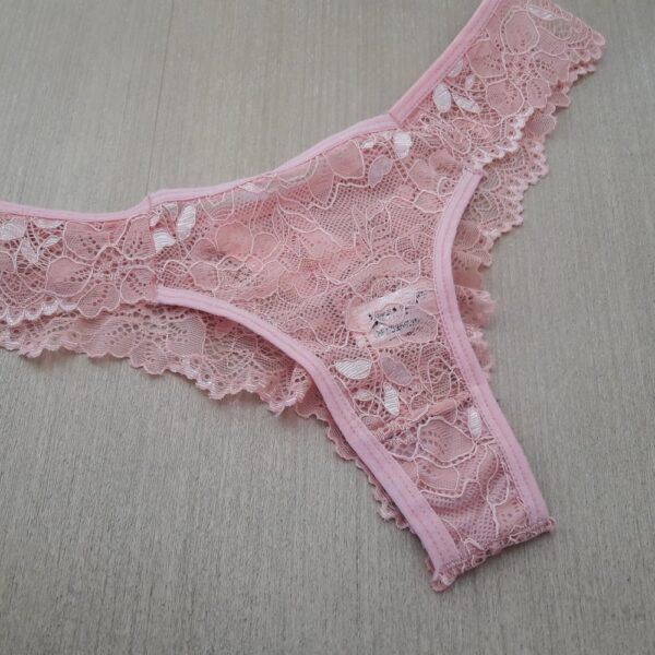 Calcinha Olivia Renda Transparente - Imagem 5