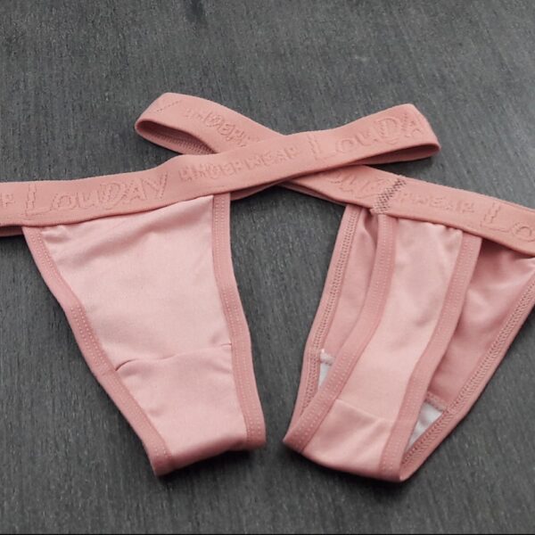 Calcinha Tanga Fio Romantic Poliéster Algodão - Imagem 4
