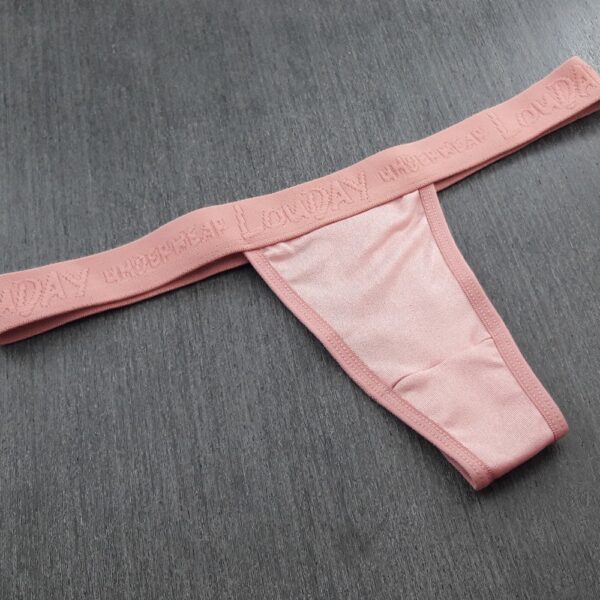 Calcinha Tanga Fio Romantic Poliéster Algodão - Imagem 5