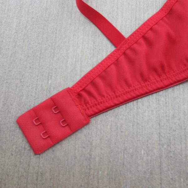 Conjunto de Lingerie Liso com Bojo Arco e Renda Delicada - Imagem 3