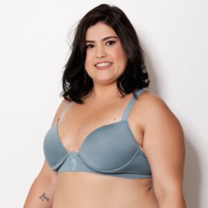 Sutiã Plus Size Nadador com Fecho Frontal e Alças Reguláveis