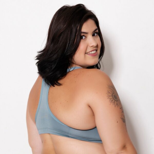 Sutiã Plus Size Nadador com Fecho Frontal e Alças Reguláveis - Imagem 2