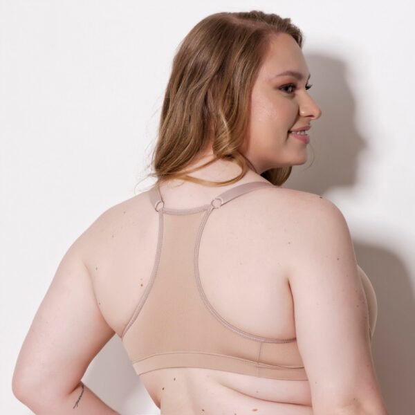 Sutiã Plus Size Nadador com Fecho Frontal e Alças Reguláveis - Imagem 6
