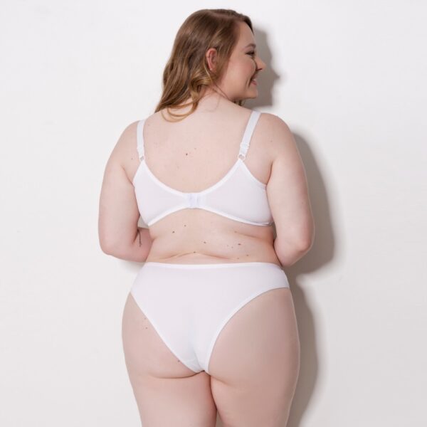 Conjunto Lingerie Plus Size Sem Bojo com Renda Alças Largas - Imagem 6