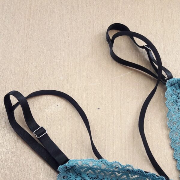 Conjunto Lingerie Renda e Romantic Sem Bojo com Elástico - Imagem 8