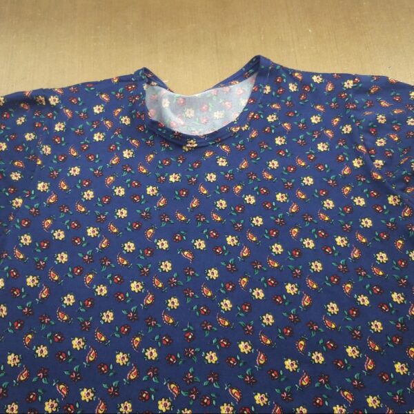 Camisola Suede Estampada Manga Curta Noites Confortáveis - Imagem 2