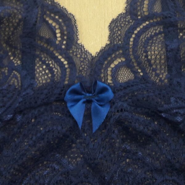 Conjunto Lingerie Corpete Renda Sensual com Caleçon Sem Bojo - Imagem 3
