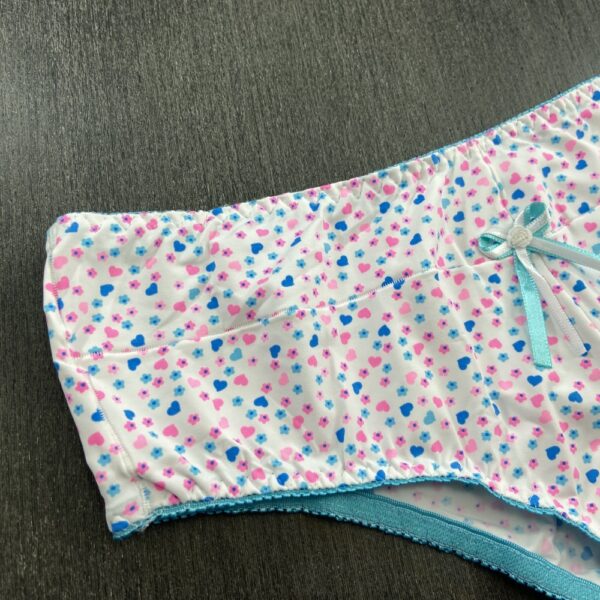 Calcinha Plus Size Tangão Estampada com Forro em Algodão - Imagem 2