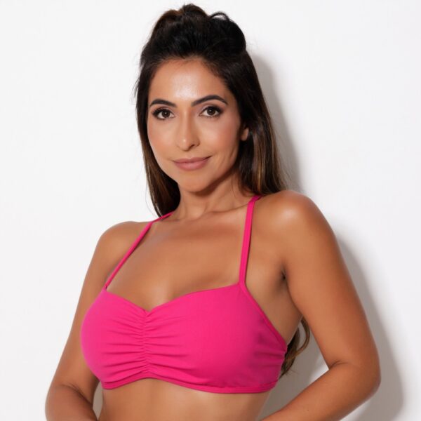 Top Fitness Academia em Poliamida com Alta Elasticidade