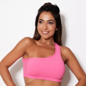 Top Fitness Academia de Ombro Poliamida Alta Elasticidade